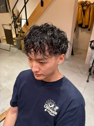 パーマ 野村 咲月のヘアスタイル