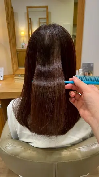 セミロング UHair吉田 /美髮髪質改のヘアスタイル