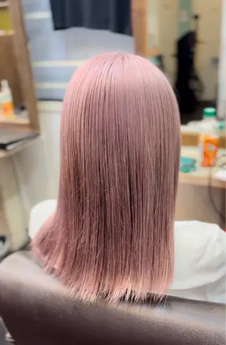 ミディアム カラー エクステ/ブリーチ / Hayatoのヘアスタイル