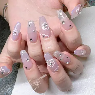 ロング ネイル Cho Artネイル所属・Cho Art ネイルのネイルデザイン