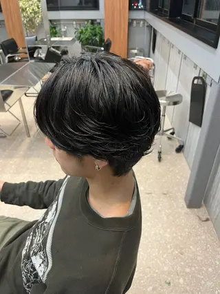 ショート パーマ メンズ fifth / 山下 和輝 海外風スタイルのヘアスタイル