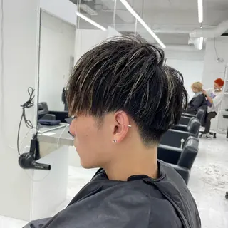 ミディアム メンズ 【柏メンズパーマ職人 】店長　KAZUMAのヘアスタイル
