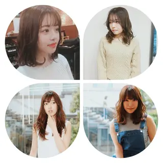 ロング 絹髪に小顔レイヤー KASHIのヘアスタイル