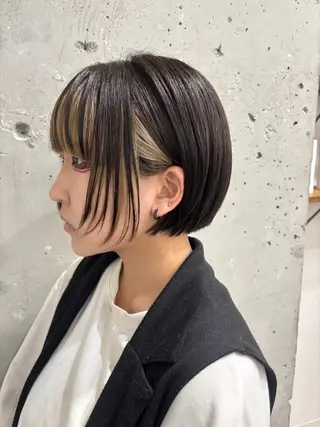 ショート ヨシオカ チオリのヘアスタイル