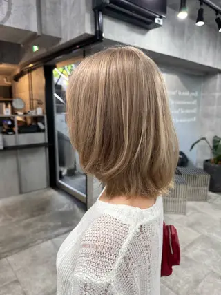 カラー NOOS omotesando所属・ユウ🌈表参道　艶髪 美髪　垢抜けカラー✨のヘアスタイル