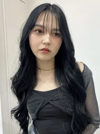 ロング 透明感カラー×髪質 とぅるん艶・猿渡のヘアスタイル