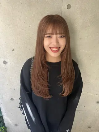 ロング カラー 【ボブ.髪質改善. カラー】midoのヘアスタイル