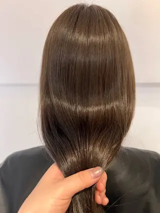 ロング カラー 透明感ハイトーン ×パーマ/mikuのヘアスタイル
