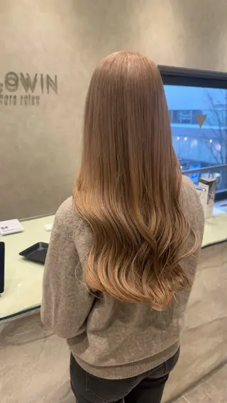 ロング カラー SALOWIN札幌大通り所属・札幌ブリーチカラー/ ダブルカラー/ドイのヘアスタイル