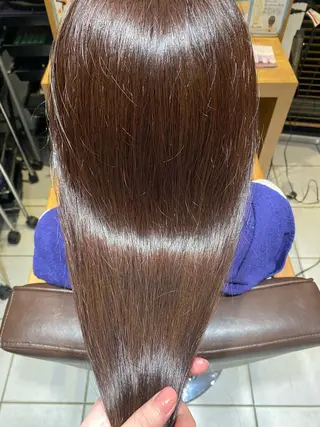 カラー 柔らかい縮毛矯正/ ボブ/北林のヘアスタイル