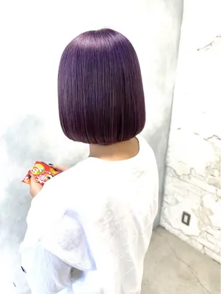 ショート LUNTY NAMBA 難波駅前店所属・透け感ベージュ 🪐REN🪐のヘアスタイル