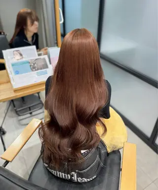 ロング 宮本 優のヘアスタイル