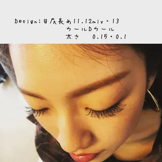 マツエク・マツパ 前田 麻里菜のマツエク・マツパデザイン