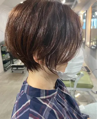 ショート カラー lmu by if所属・久保 亮太のヘアスタイル