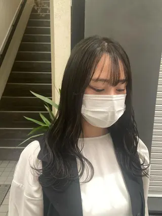 ロング nico🏁 rihoのヘアスタイル