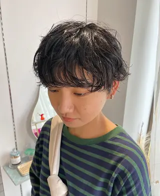 ショート パーマ cipre 瑞稀のヘアスタイル