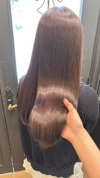 ロング カラー Fukuma Karinのヘアスタイル