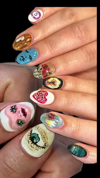 ネイル ハイトーン特化 pepe🎀のヘアスタイル