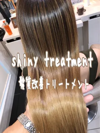 ロング 安井　昴 💫ブリーチ縮毛矯正のヘアスタイル