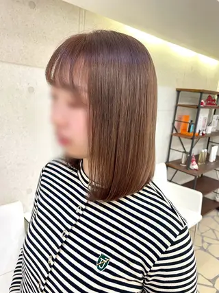 セミロング XANADU上野店 🐼ﾖｺﾊｼのヘアスタイル