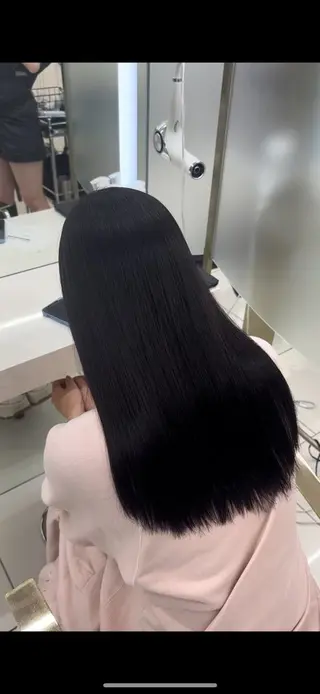 ロング 透明感艶カラー /銀座/佐々木夏泉のヘアスタイル