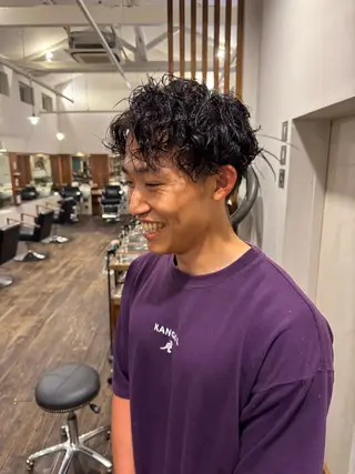 メンズ MOK大阪梅田店 Asahiのヘアスタイル