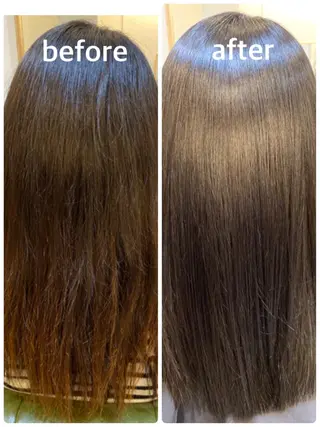 ロング カラー エイト ウメダのヘアスタイル