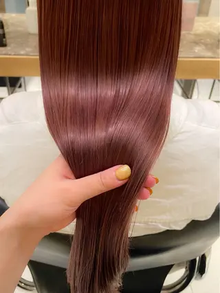 ロング カラー レイヤー🍑透明感 カラー🤎AKARIのヘアスタイル
