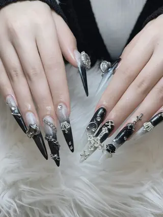 ロング HIKARI HANA NAIL所属・HIKARIHANA NAILのネイルデザイン