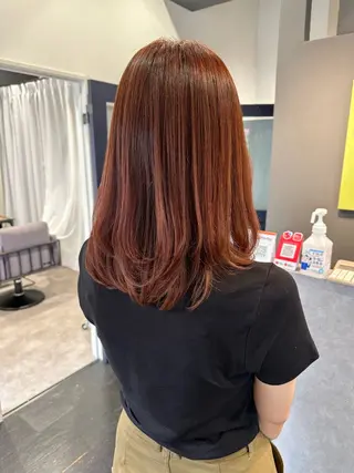 ミディアム カラー Doll hair 心斎橋店/KOTOのヘアスタイル