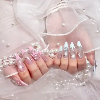 ネイル Yudia🎀 Momokaのネイルデザイン