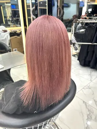 ミディアム カラー ナチュラル透明感✨/ LAPIS  REOのヘアスタイル