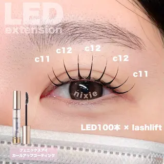 マツエク・マツパ nixie ゆいのマツエク・マツパデザイン