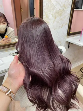 セミロング カラー 【髪質改善美容師】 KAITOのヘアスタイル