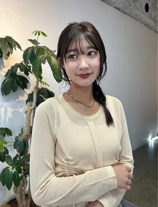 カラー Le'a谷町✨ ムラタユナのヘアスタイル