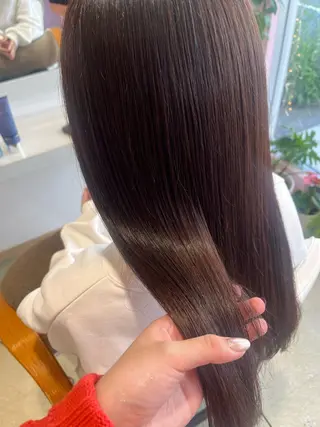 ロング ベージュカラー⌇ くびれヘア.𐙚心音のヘアスタイル