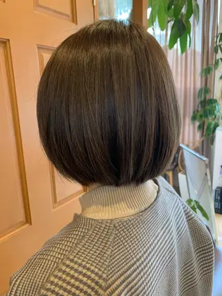 ショート カラー 髪質改善✨縮毛矯正 美髪担当・大西真奈のヘアスタイル