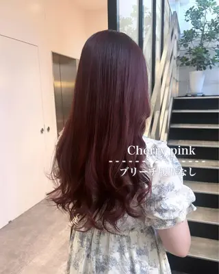 ロング カラー 💗ガーリーヘア🎀 saki💗のヘアスタイル