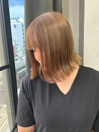 ショート カラー ✨ブリーチ特化✨ 💚Acchon💚のヘアスタイル