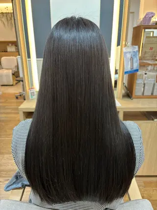 ロング カラー 福士 愛里のヘアスタイル