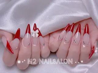 ネイル 長さだし専門店 M2　rikaのネイルデザイン