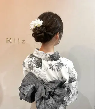 ロング Mila Hazukiのヘアスタイル