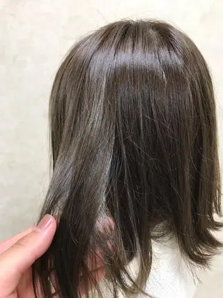 ミディアム カラー 竹井 寛喜のヘアスタイル