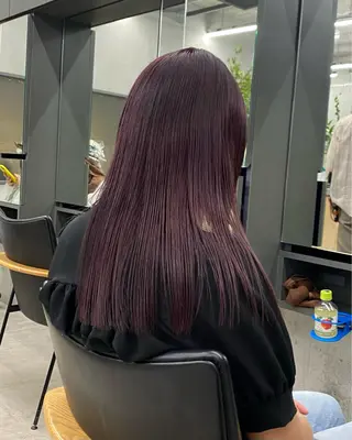ロング カラー 村田 りょうやのヘアスタイル