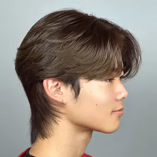 ミディアム カラー メンズ 韓国ヘアADOR HARUKIのヘアスタイル