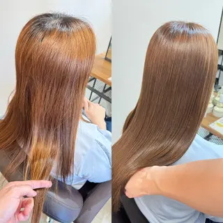 ロング ✨髪質改善美髪矯正✨ ボブ/韓国レイヤー✨のヘアスタイル