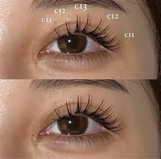 マツエク・マツパ NORA hinataのマツエク・マツパデザイン