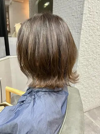 カラー 長内  大明のヘアスタイル