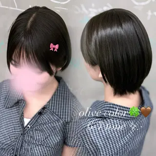 ショート カラー miyu ✧のヘアスタイル