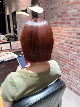 ミディアム miyu ボブモデル募集中のヘアスタイル